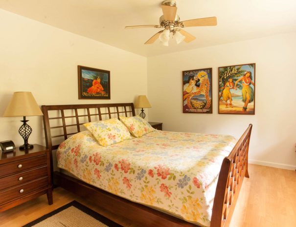 Hawaii Vacation Rental, Queen bedroom