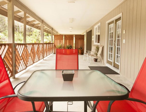 Hawaii Vacation Rental, Patio